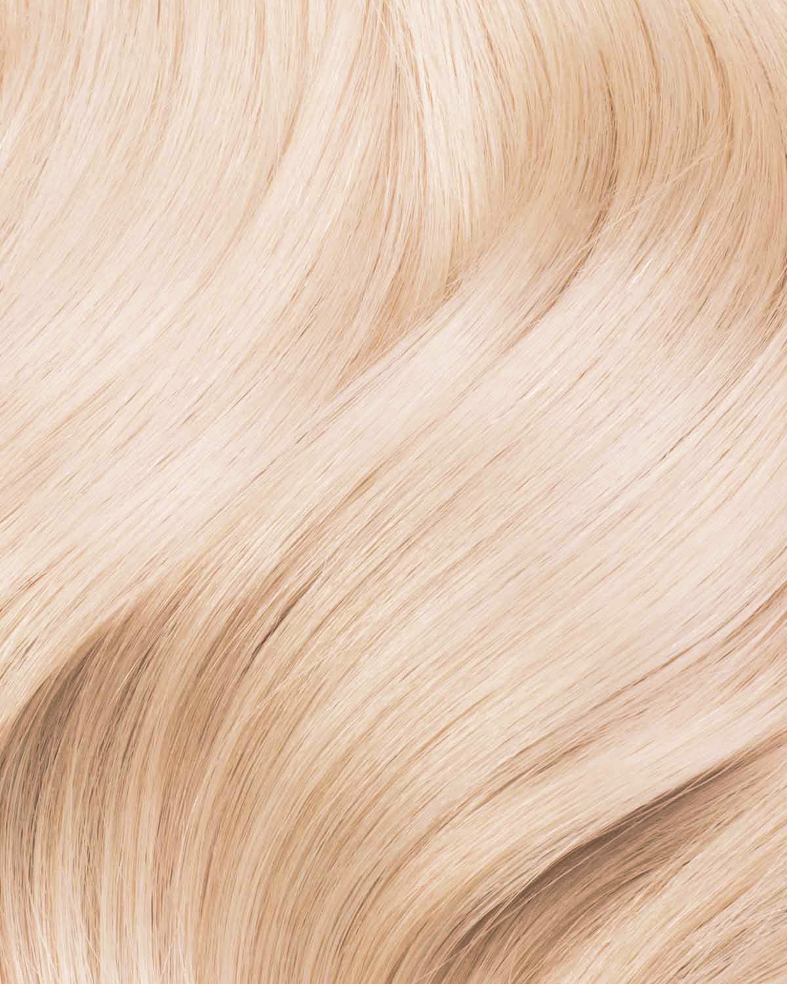 Close-up of blonde hair with a gradient